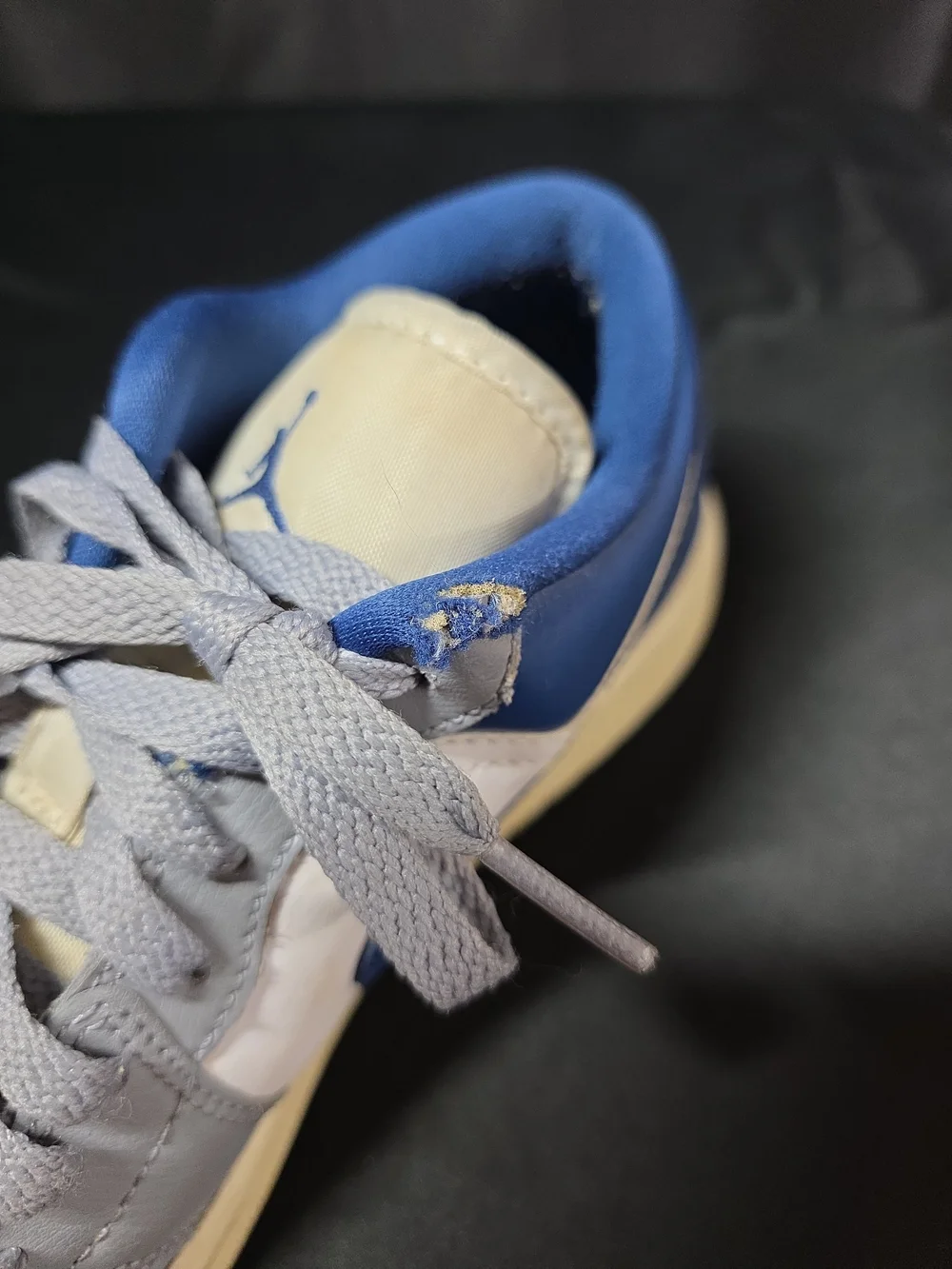 Size 8 - Air Jordan 1 Low French Blue W Gray